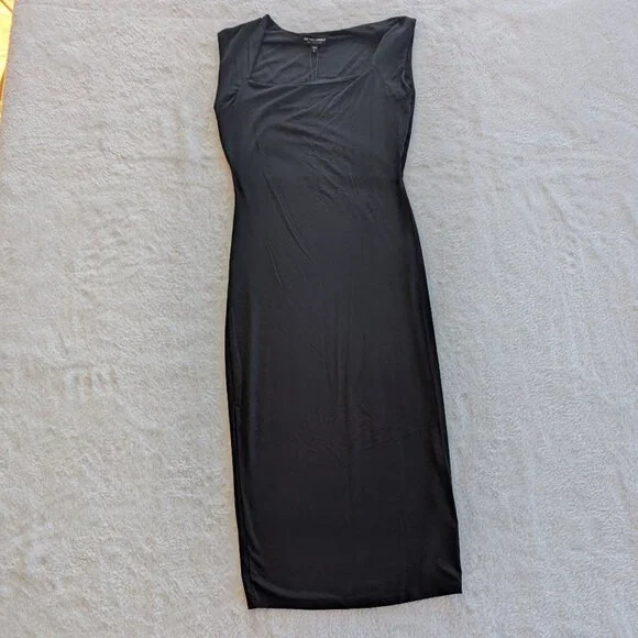 see you monday black dress Black Sequin Cape Sleeve Elegant Evening Dress GM00706 main image 0
